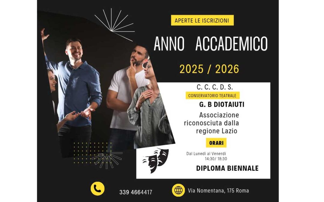 Prenota la tua audizione